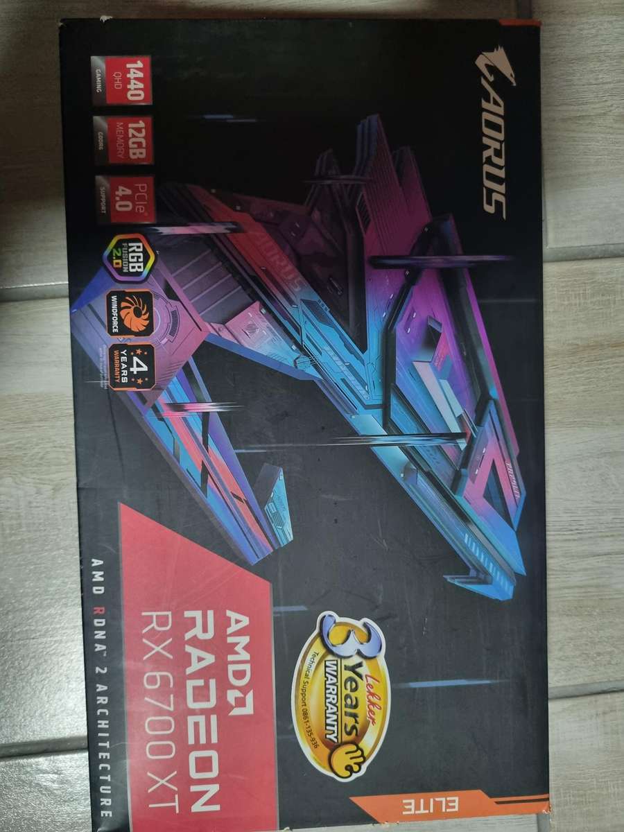 Aorus 6700XT 12GB Radeon Graphics Card