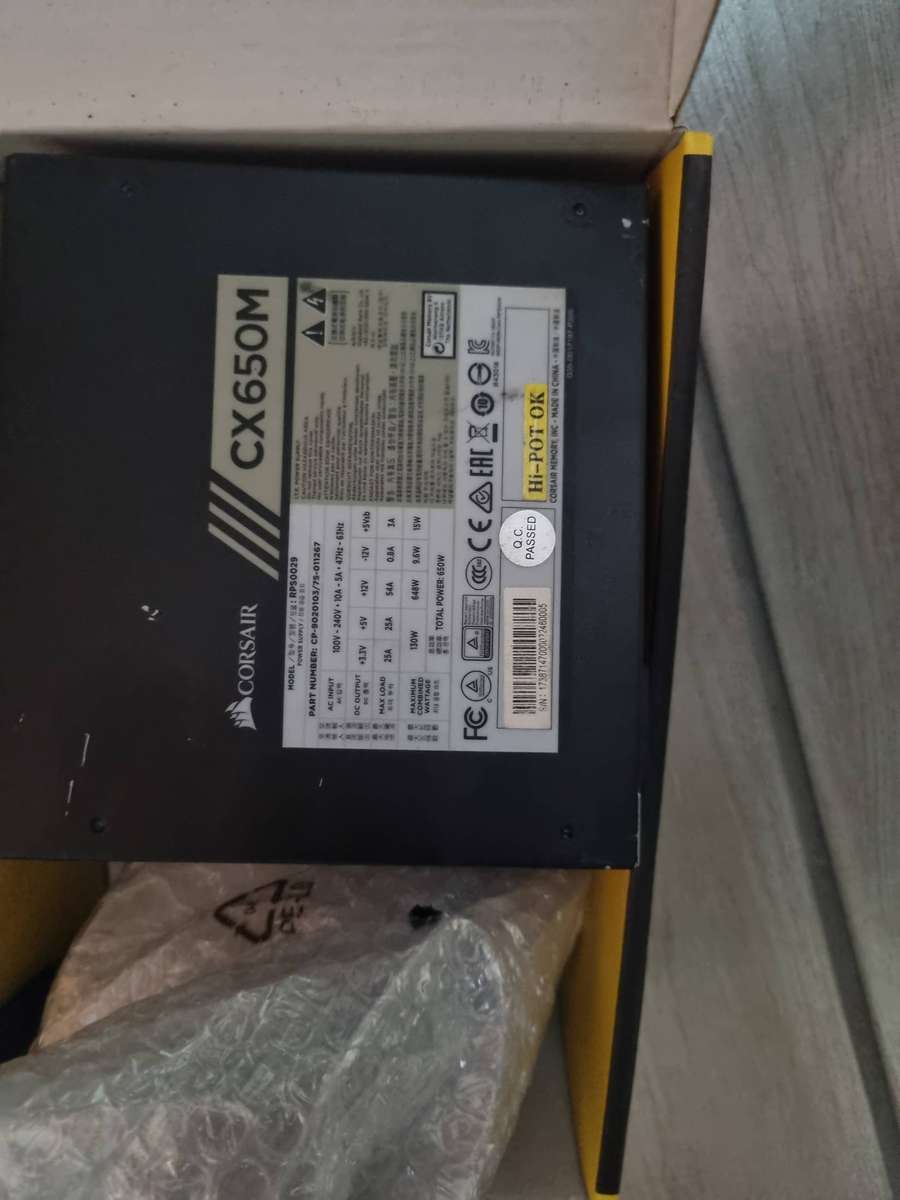 Corsair cx650m 650watt psu