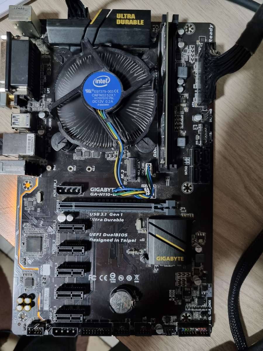 GA-H110-D3A motherboard combo