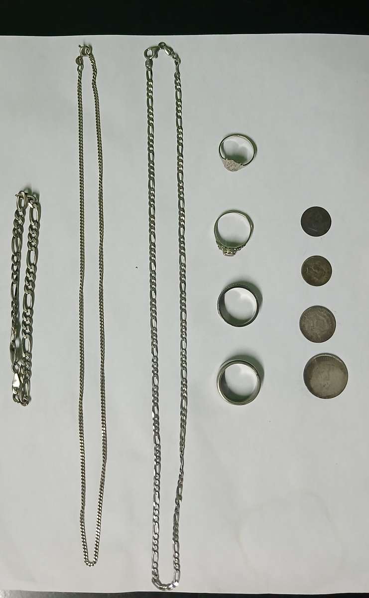 925 Silver lot and Silver Coins (53.1g)