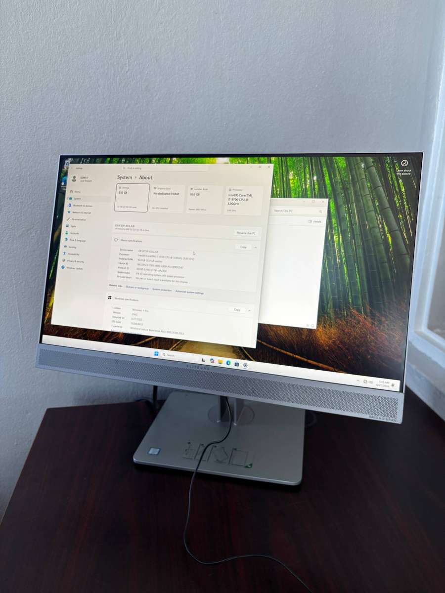 Hp eliteone 800 g5 core i7 9th generation (all in one)