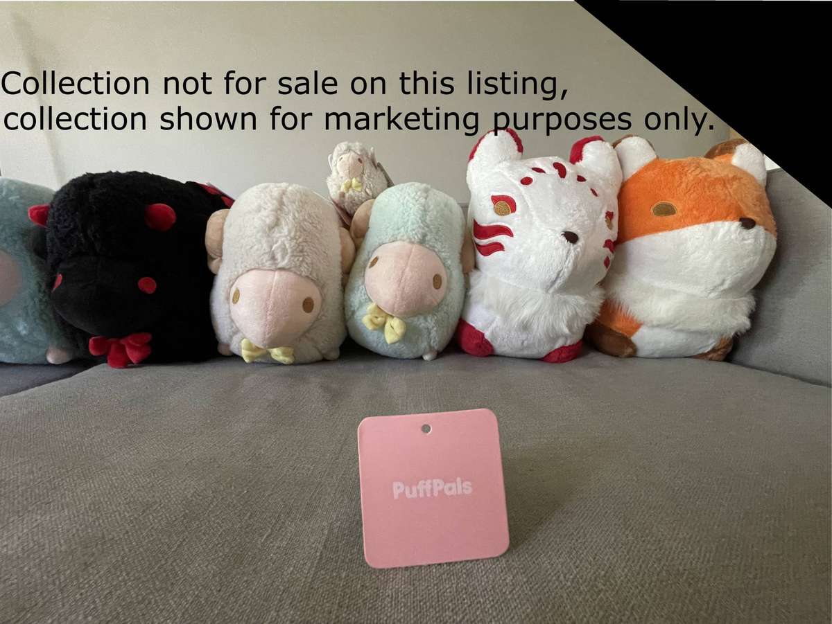 Fluffnest Puffpals plushie, Bean frog