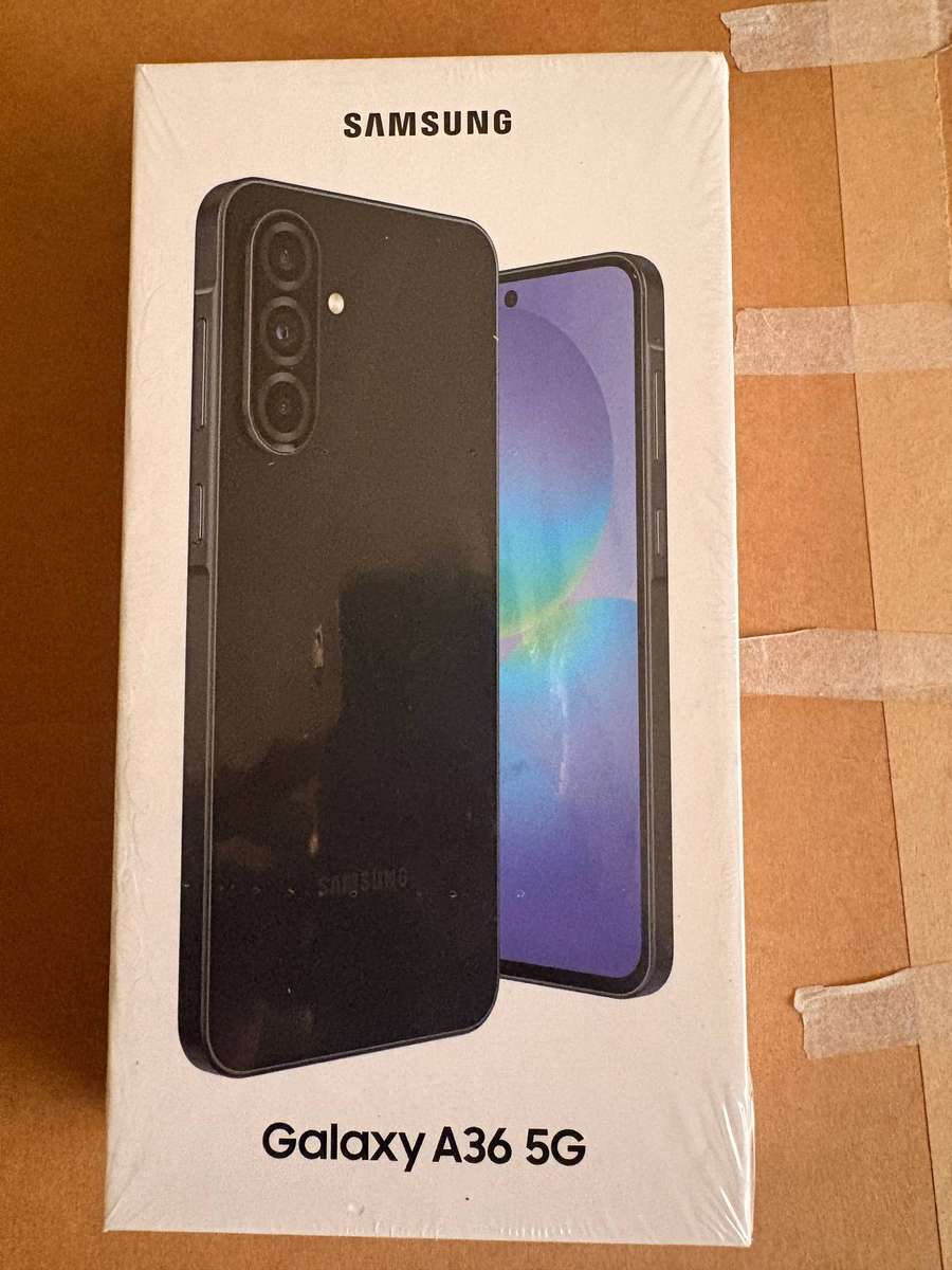 Samsung Galaxy A36 Smartphone - 128GB, 4GB RAM, Dual SIM, Black
