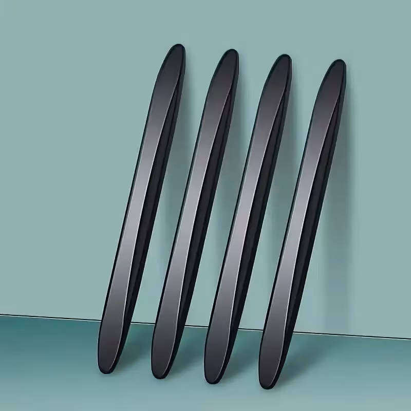 Heavy-Duty Car Door Edge Guards & Rearview Mirror Protectors  Universal Fit (BLACK 4PCS)