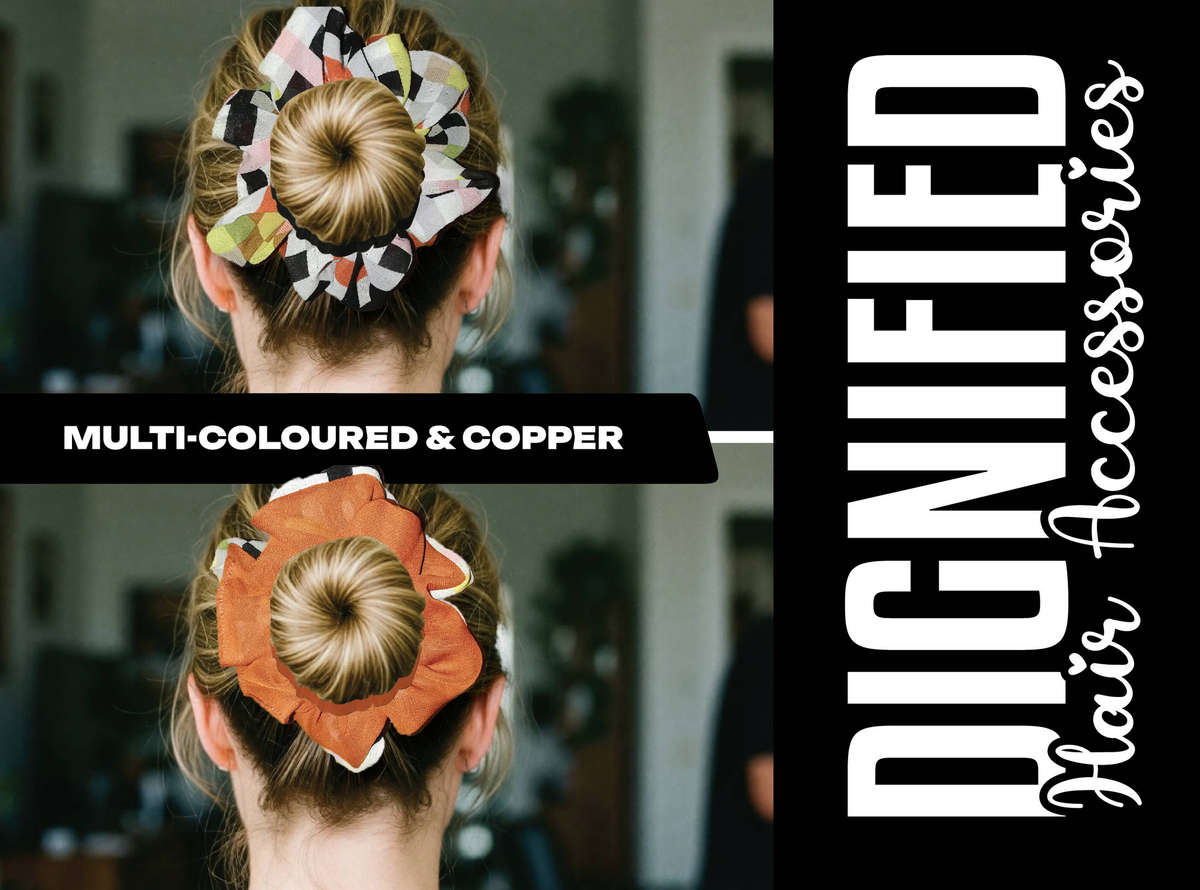Multi-Coloured Scrunchies Set of 5
