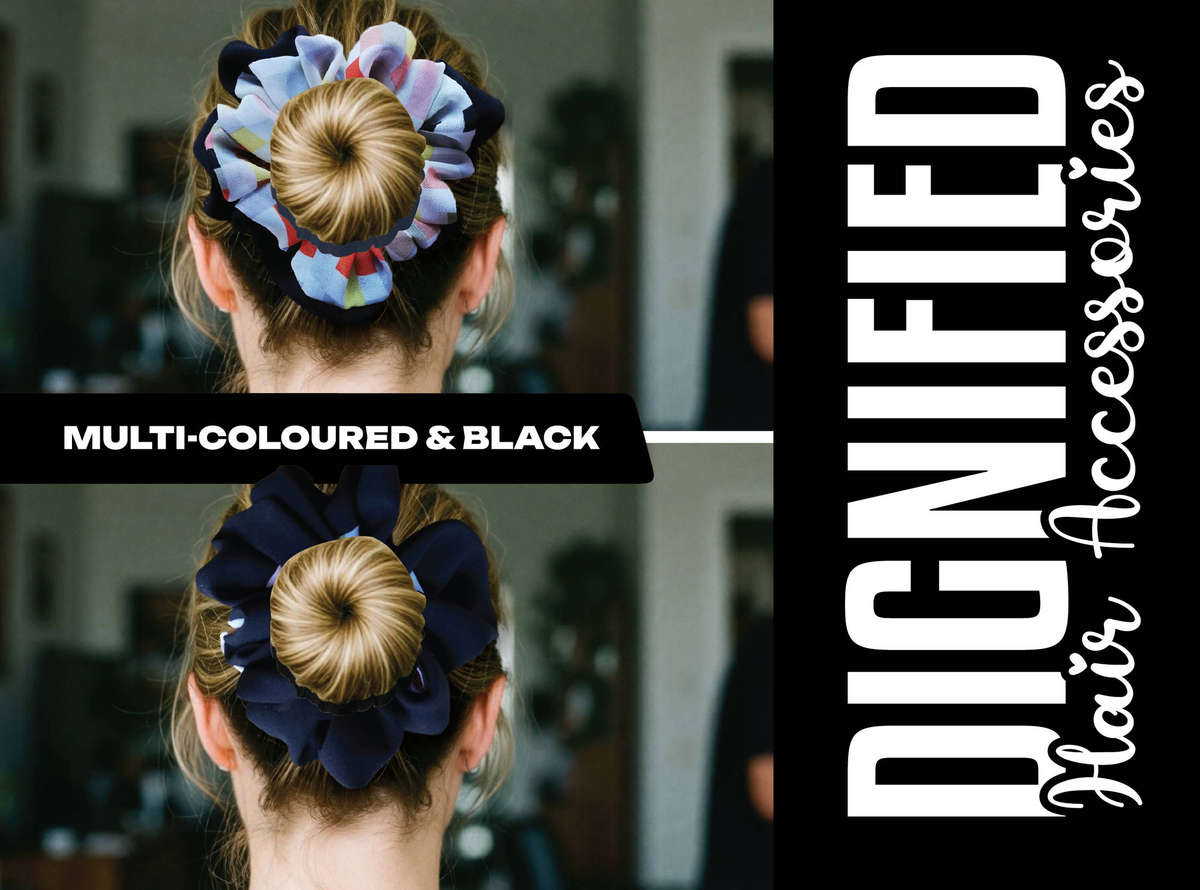 Multi-Coloured Scrunchies Set of 5