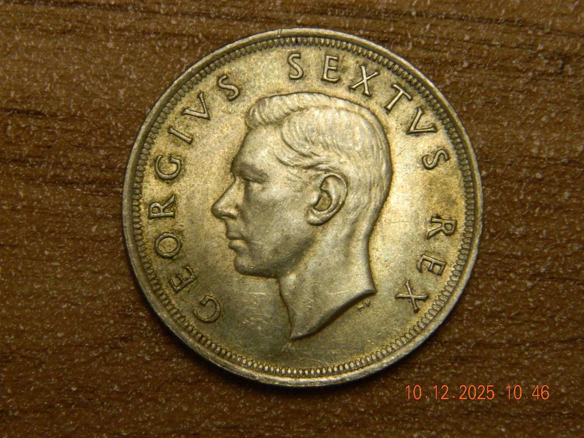 S.A.UNION FIVE SHILLINGS    -  1952