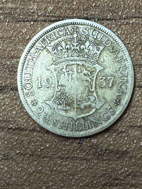 S A Union Two and Half Shllings   1937