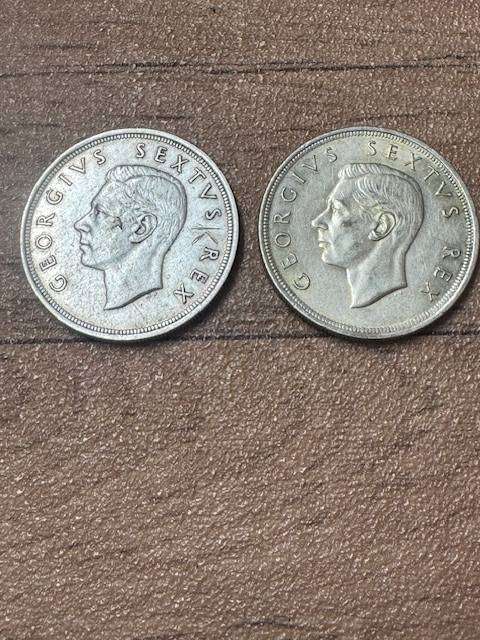 S.A.UNION FIVE SHILLINGS  1952-1962  COMMOMERATION COIN