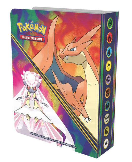 Pokemon TCG Mega Evolution Phantasmal Flames Starter Lot + 2 Mini Portfolios + 82 Cards NM