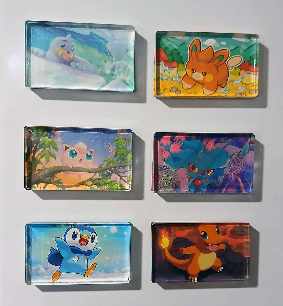 Magnet My Cards DIY Card Art Magnet Kit for Pokémon Size Cards - 6 Pack