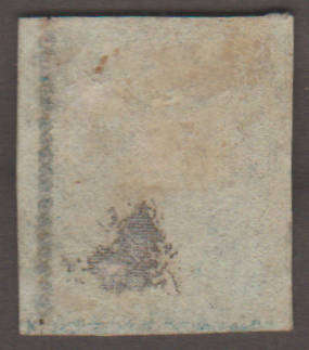 NATAL 186162 3D BLUE PLATE PROOF  WATERMARK SMALL STAR  QUEEN VICTORIA CHALON ISSUE