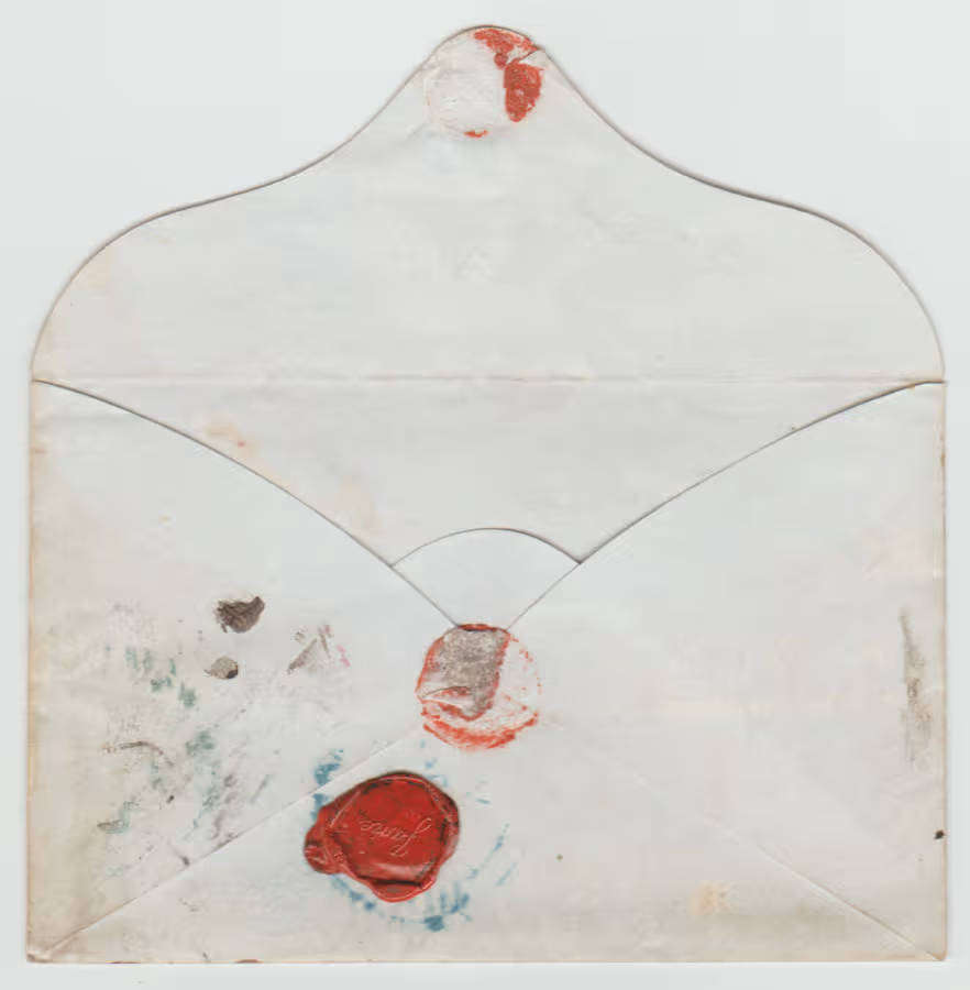 GREAT BRITAIN  1848 VICTORIAN POSTAL COVER