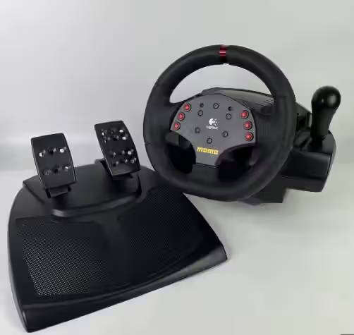 LOGITEC MOMO FORCE FEEDBACK RACING WHEEL