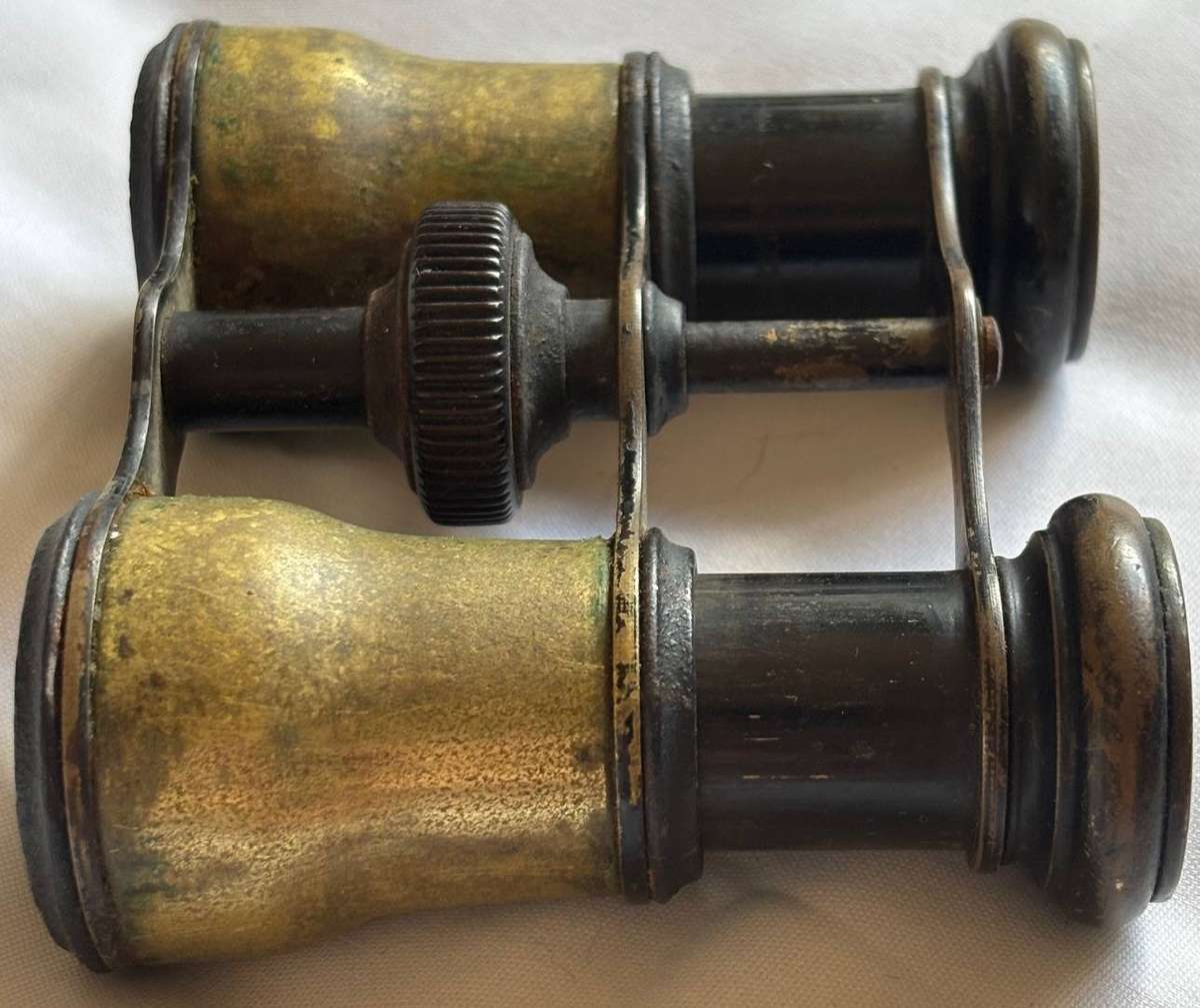 Antique Opera Glasses  8 LENSES Brass  French Origin, c.1900