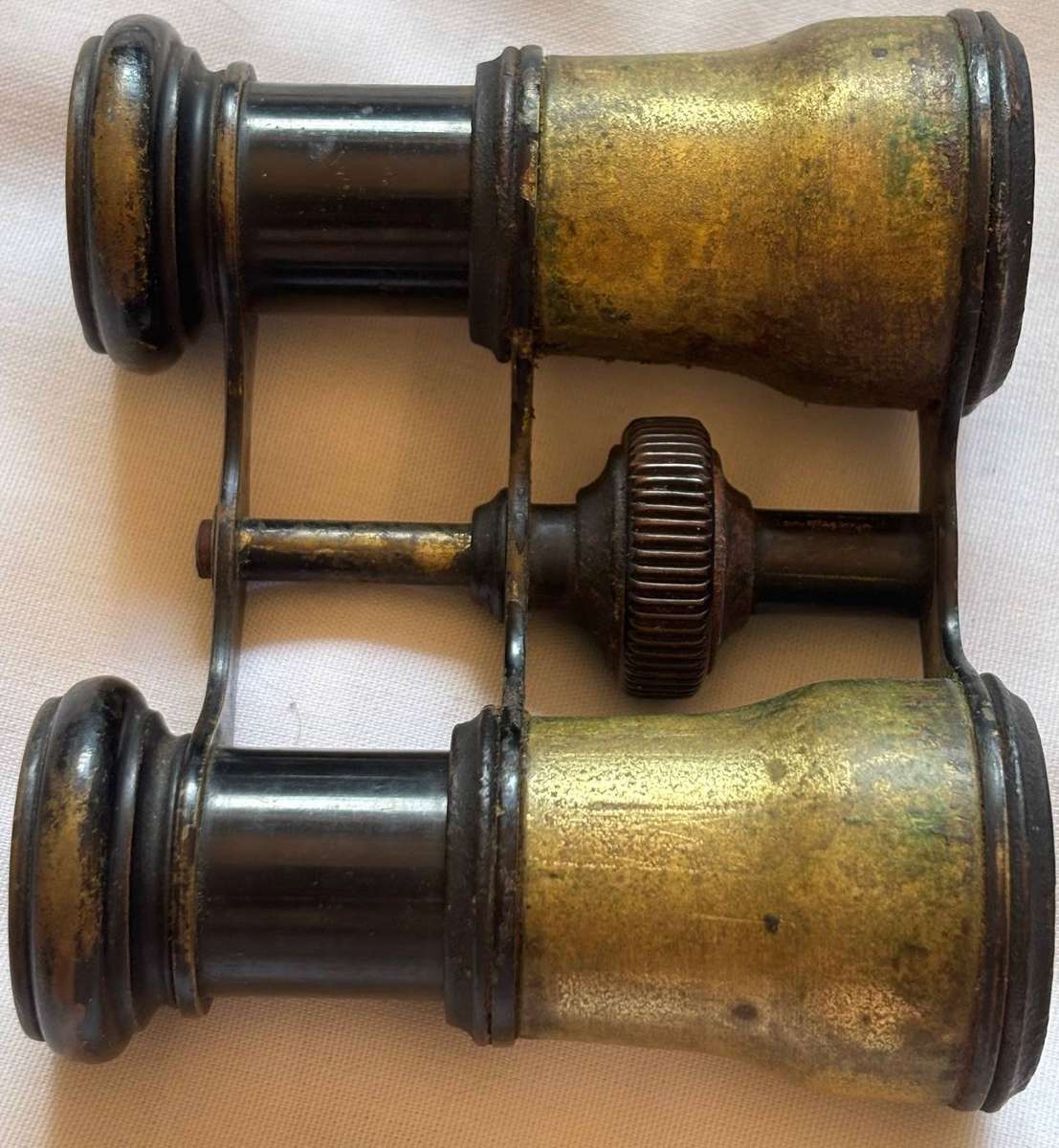 Antique Opera Glasses  8 LENSES Brass  French Origin, c.1900