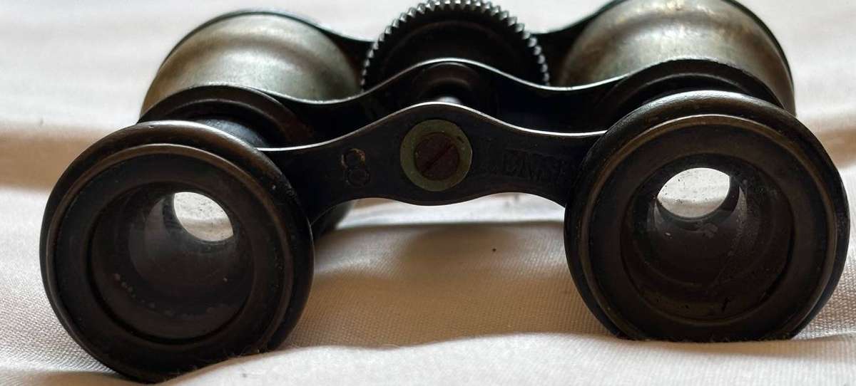 Antique Opera Glasses  8 LENSES Brass  French Origin, c.1900