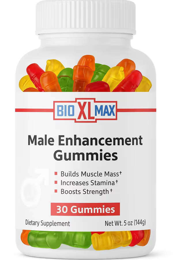Bio XL Max Male Enhancement Gummies  Stamina, Energy & Strength Support