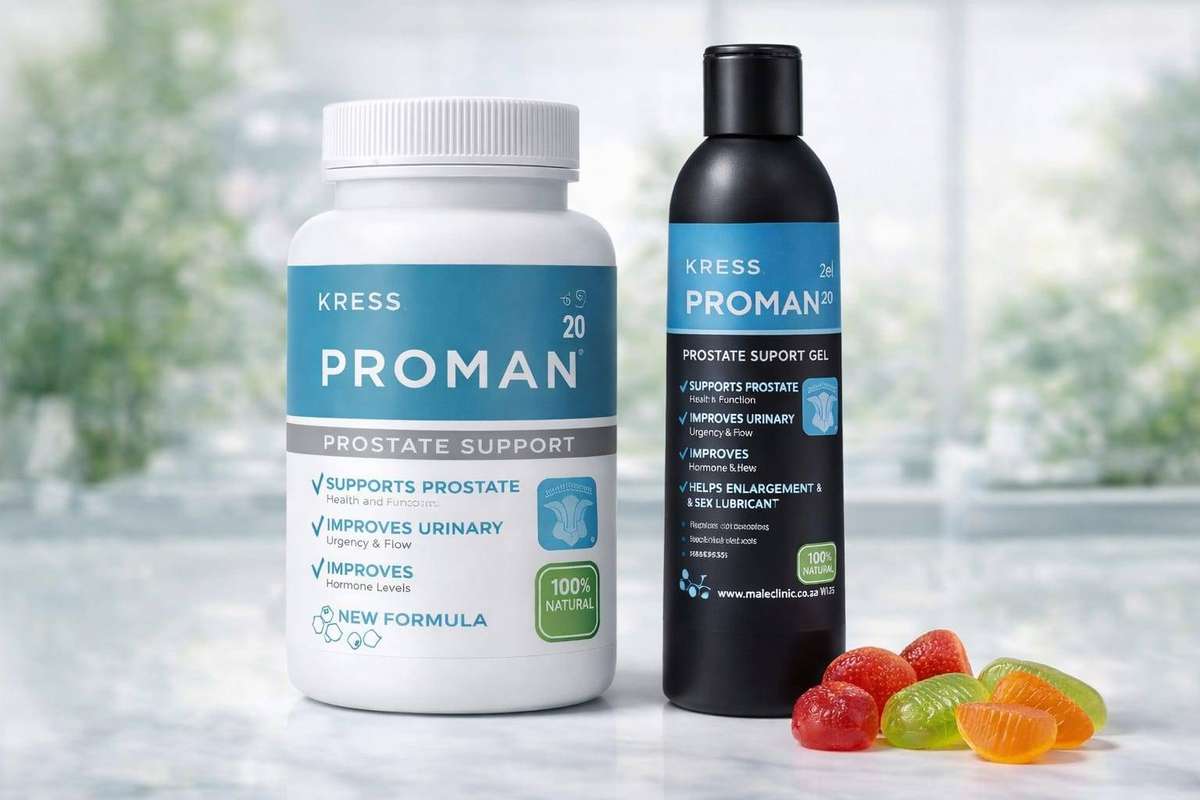 PROMAN Prostate Support Combo  Capsules + Gel