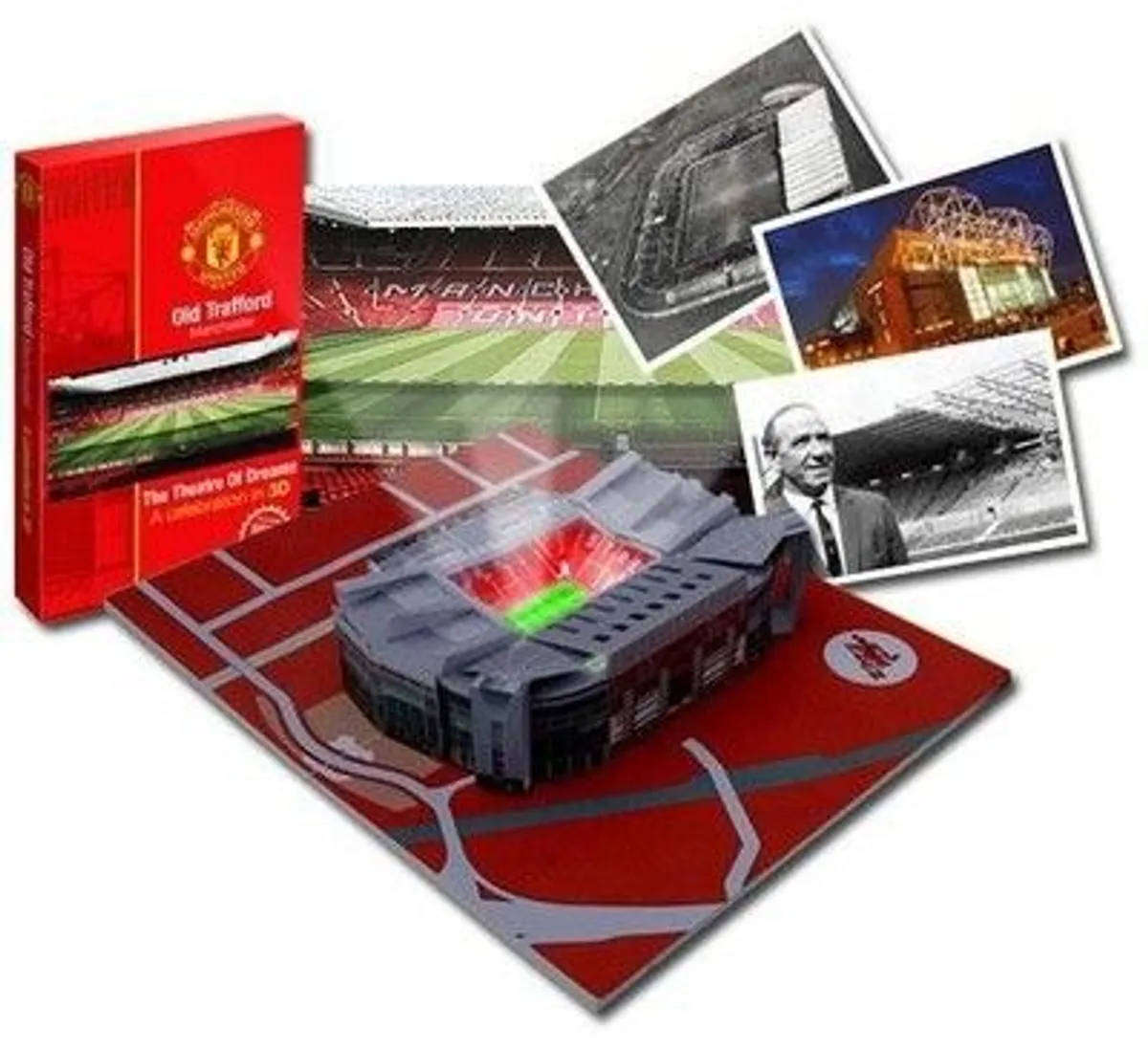 Manchester United,  A Celebration In 3D Book.