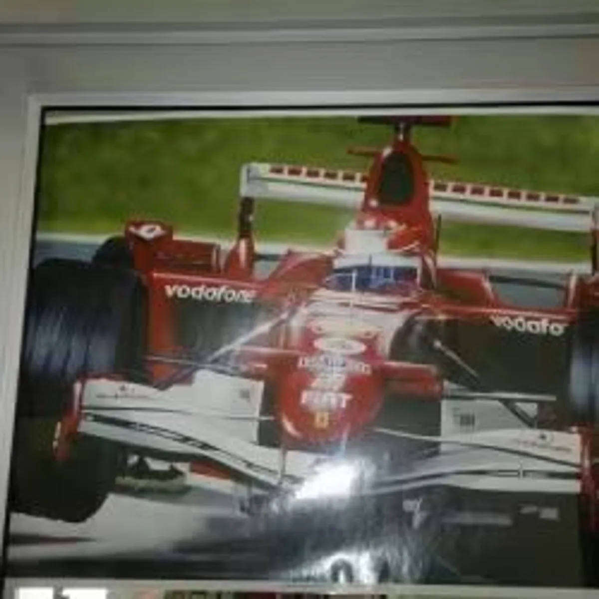 F1, Ferrari Schumacher posters- memorabilia.