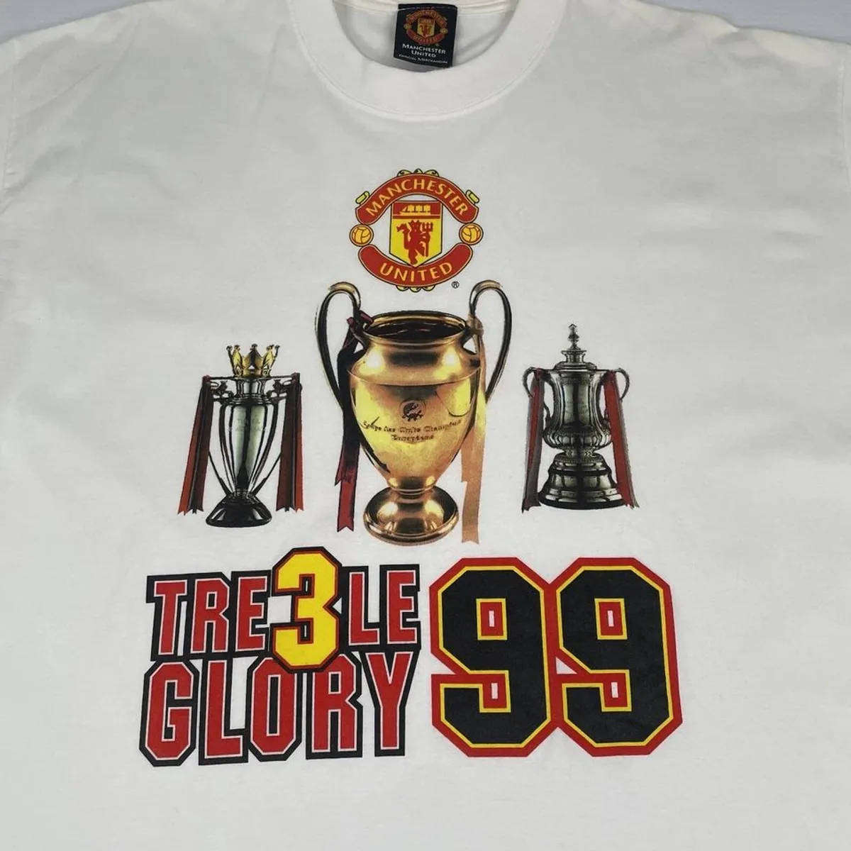 Manchester United Treble- T- shirt.