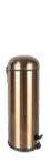 Metallic Copper Dome Lid Dustbin | 5L