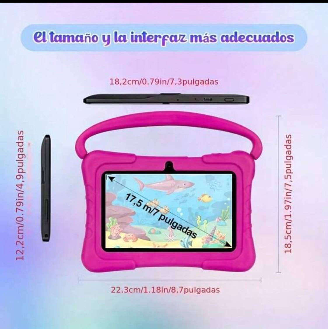 Kids Educational Learning 7inch Tablet