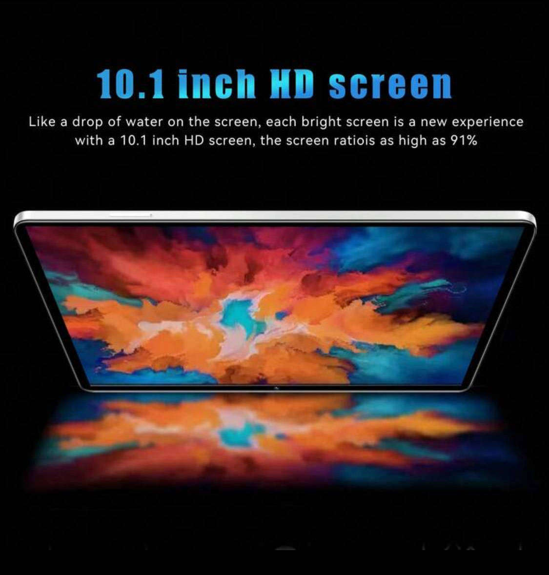 QETUPA 10.1-inch Android 15  Tablet PC