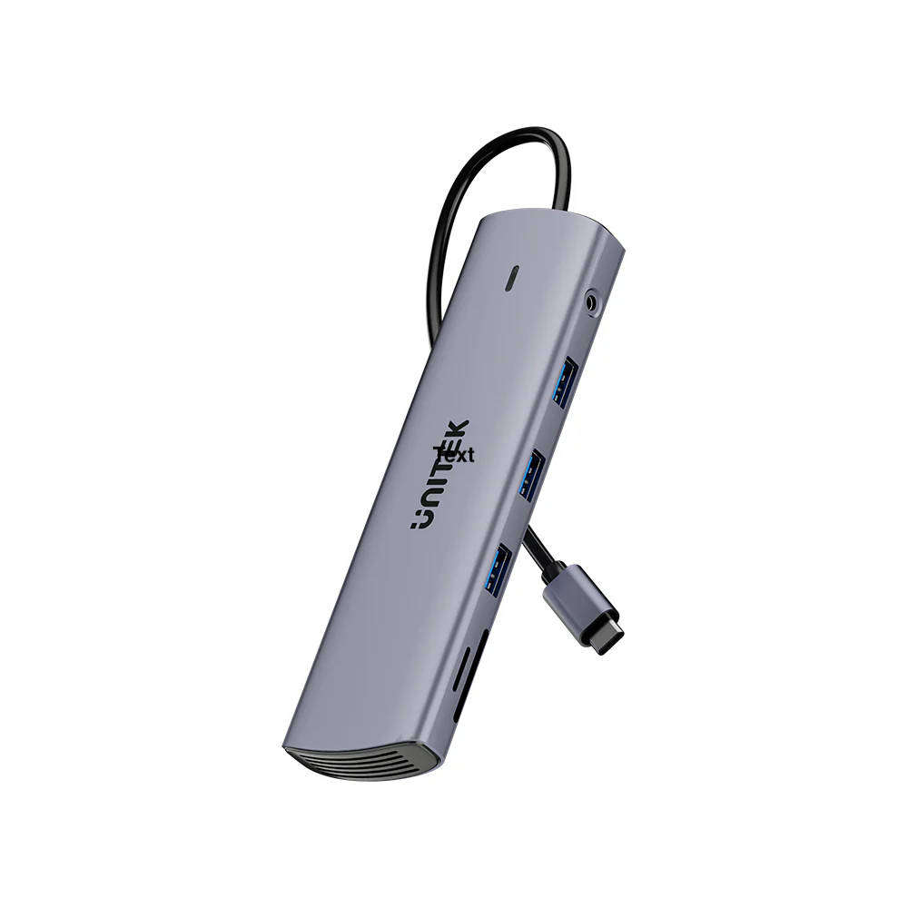 Unitek uHUB U11+ 11-in-1 USB-C Hub with Dual Display 100W PD charging