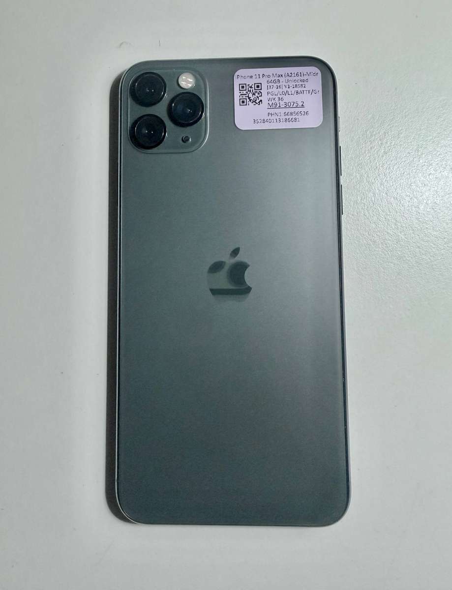 Apple iPhone 11 Pro Max Dual Sim 64GB - Pre-Owned
