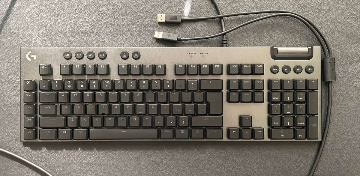 Logitech G815 RGB Mechanical Gaming Keyboard Wired