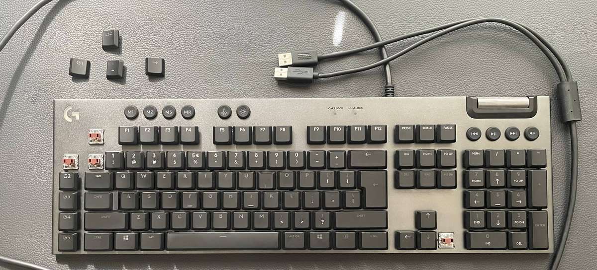 Logitech G815 RGB Mechanical Gaming Keyboard Wired