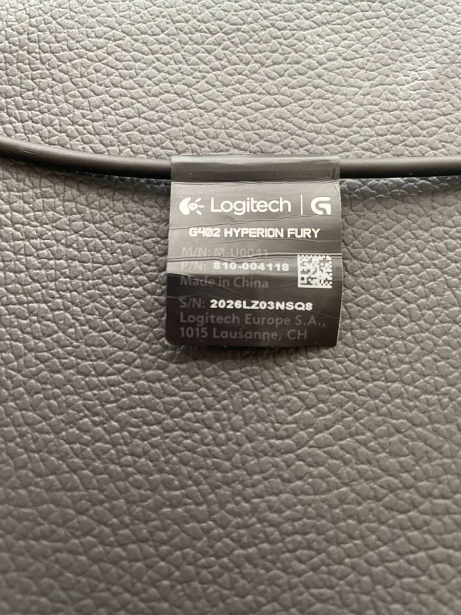 Logitech G402 Hyperion Fury Gaming Mouse Wired