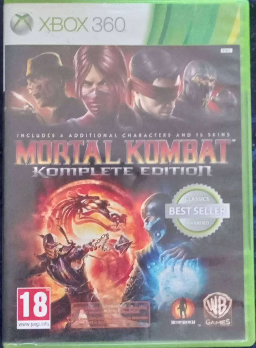 Mortal Kombat Komplete Edition Xbox 360