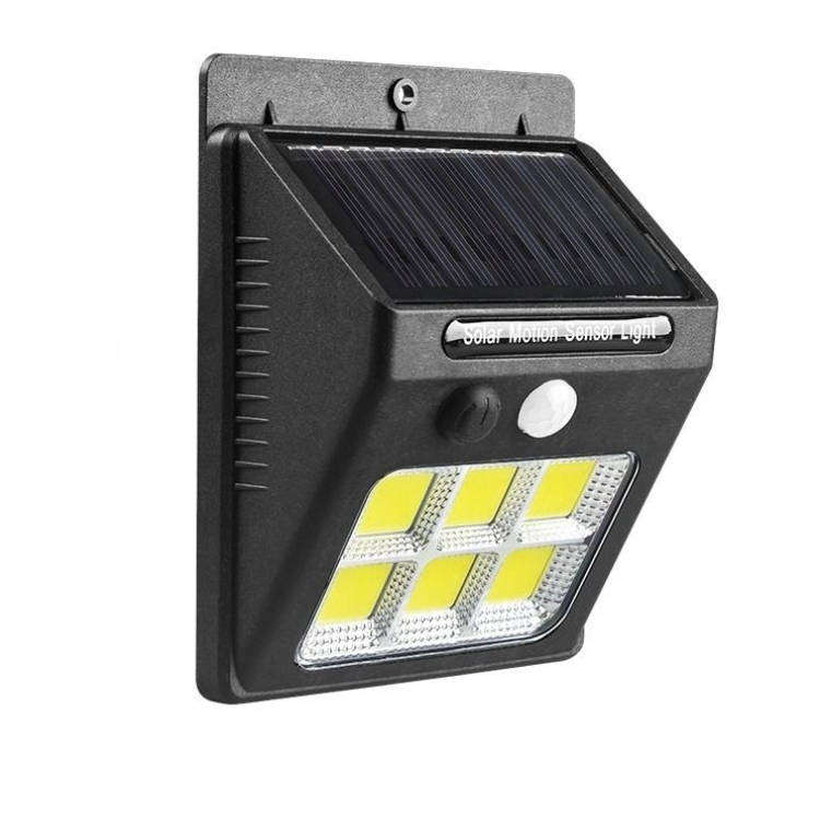 Solar Powered Sensor 4COB Wall Light 1200Mah- SD