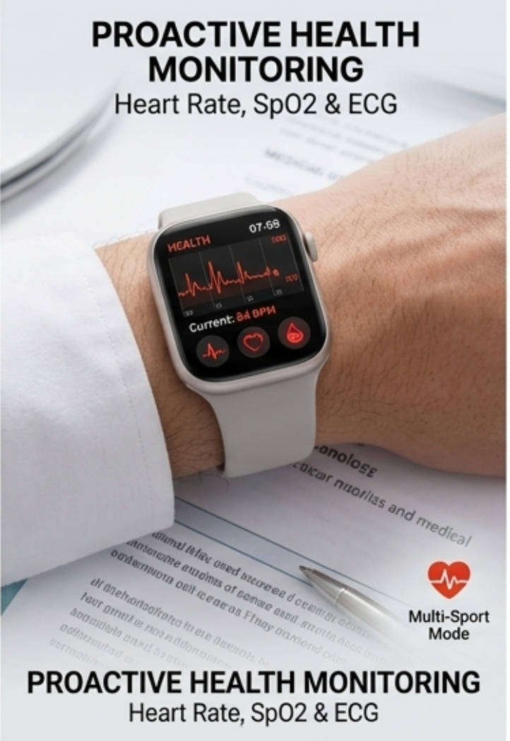 Series 11 Ultra Smart Watch  Professional Edition with 2 Premium Straps