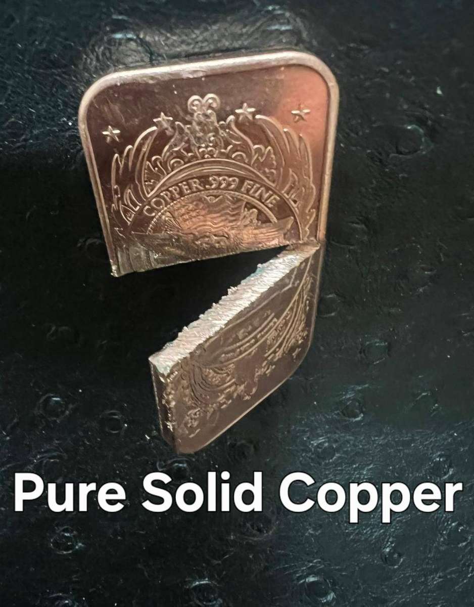 1 oz Copper Bar American
