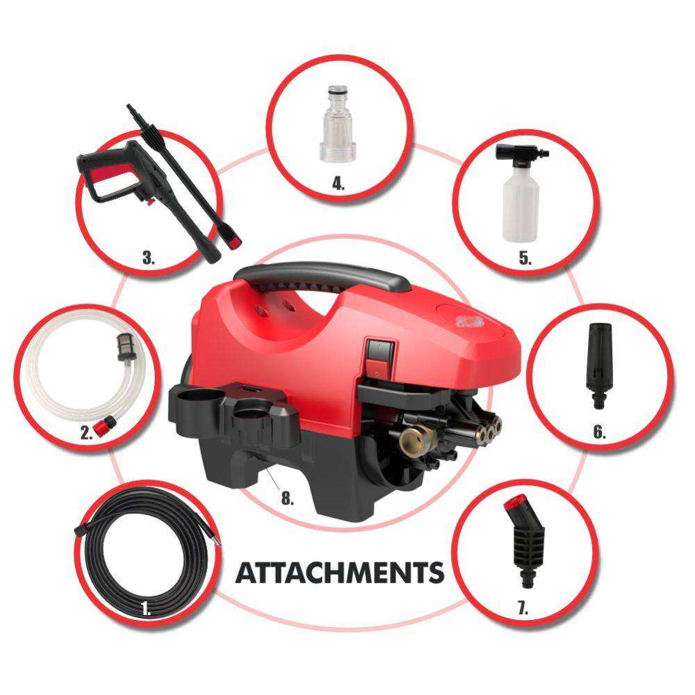 Genesis 2100W Pressure Washer | 165 Bar