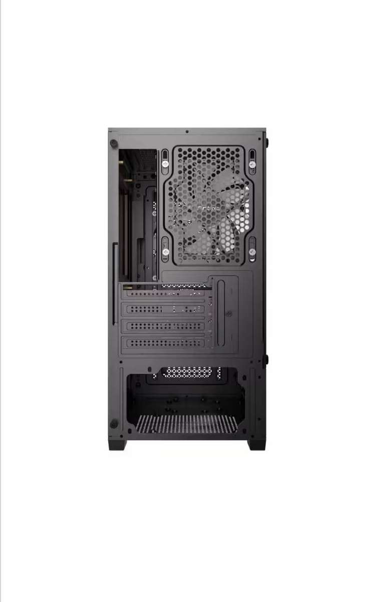 Antec VX100M ARGB Micro-ATX Mini Tower Gaming PC Case Black