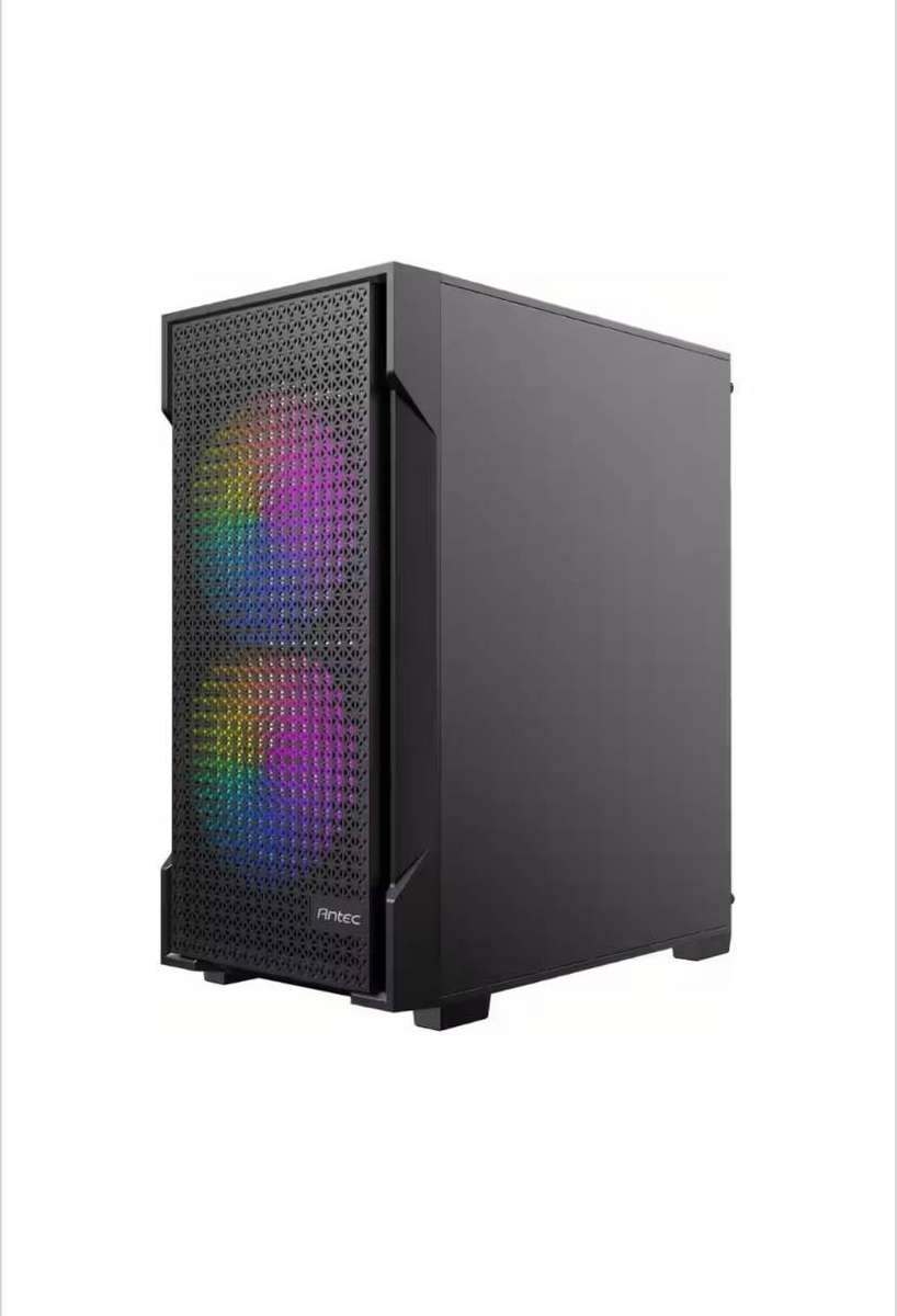 Antec VX100M ARGB Micro-ATX Mini Tower Gaming PC Case Black