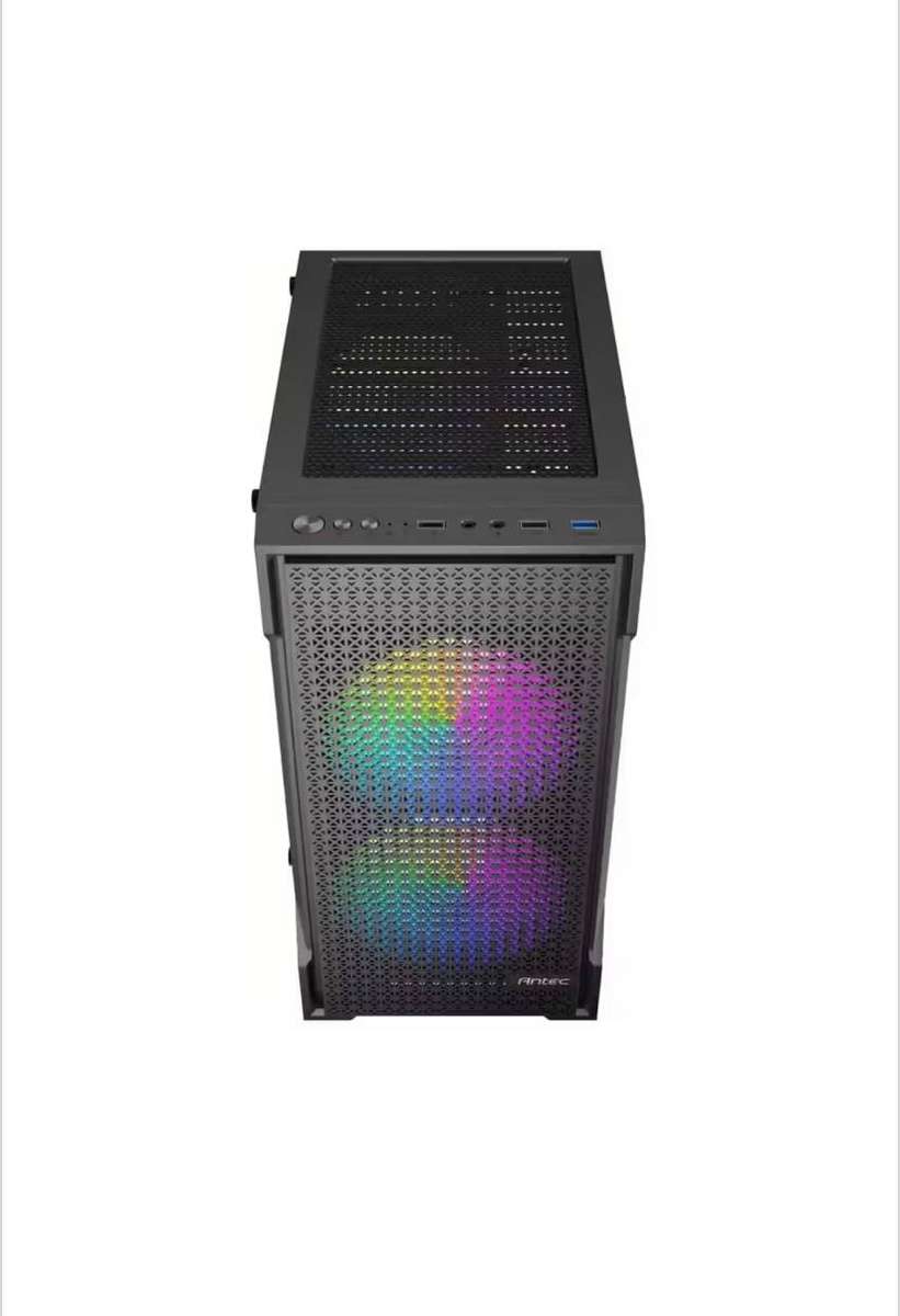 Antec VX100M ARGB Micro-ATX Mini Tower Gaming PC Case Black