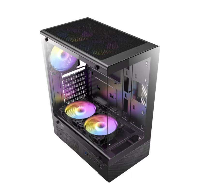 Antec VCX300 ARGB ATX Black Gaming Chassis