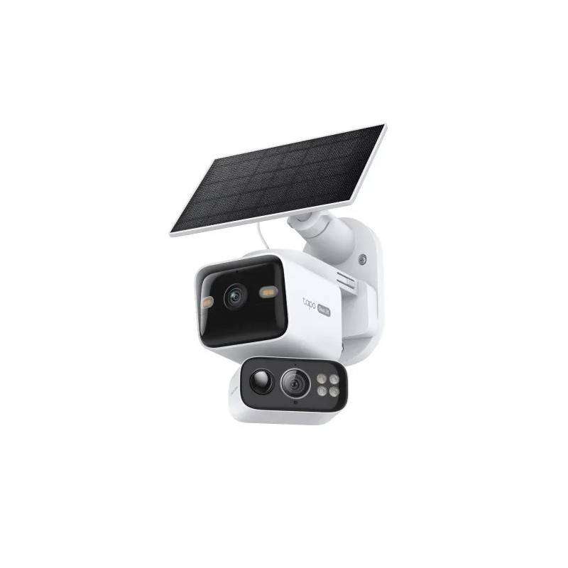 TP-Link Tapo 2K Dual-Lens Pan/Tilt Solar Wi-Fi Security Camera Kit