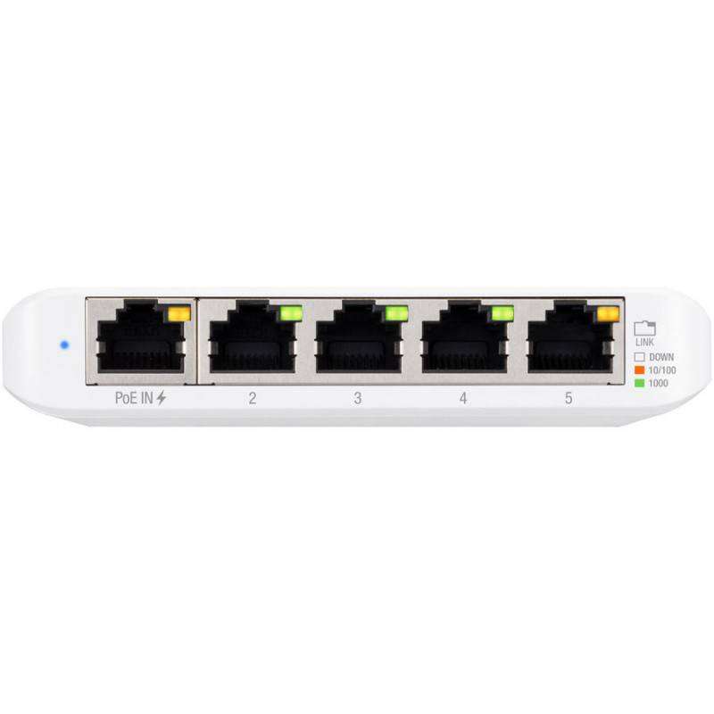 Ubiquiti 5 Port Gigabit Managed 1 PoE Input UniFi Flex Switch / USW-Flex-Mini