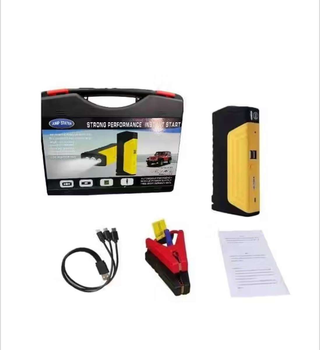 Portable wireless Car Jump Starter Kit