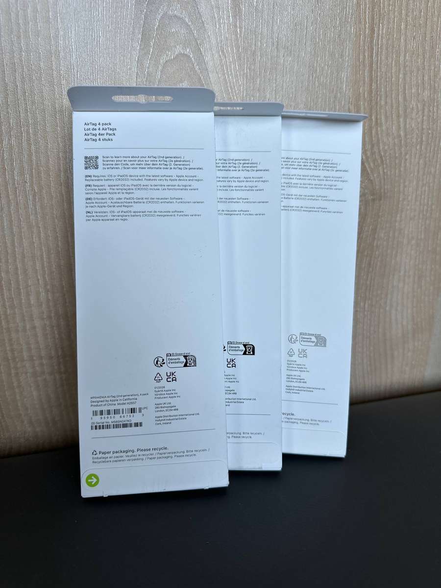 Apple AirTag (2nd Gen) 4 Pack