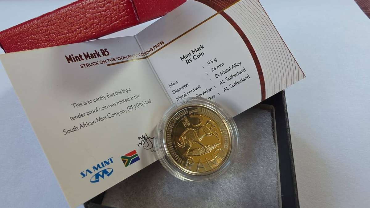 2016 Oom Paul R5 Coin World Mintmark  Mintage 392