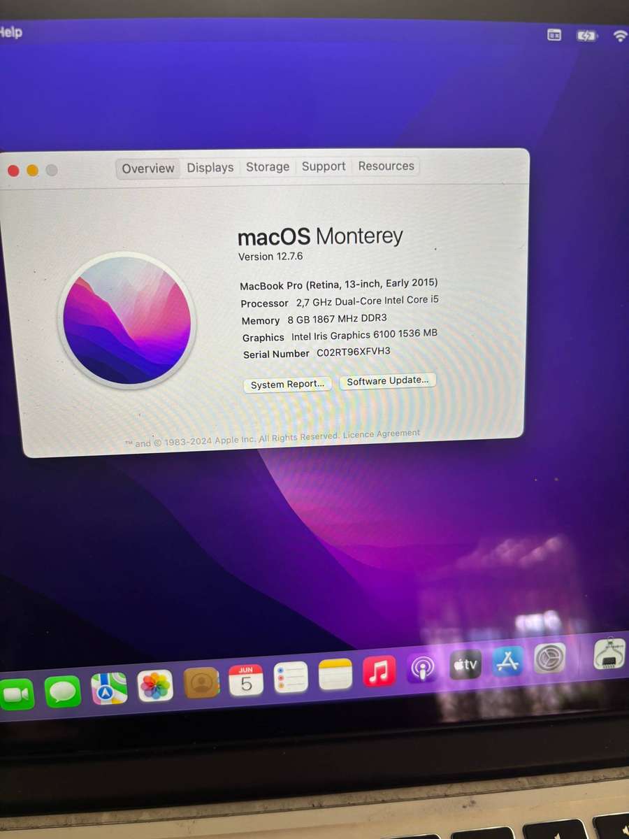 Apple MacBook Pro Retina 13-inch Early 2015 Laptop - Secondhand