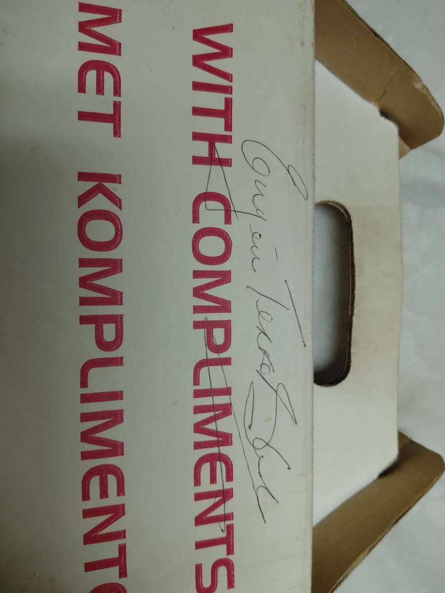 Wine collection Signed by AWB leader Eugène Terre'Blanche